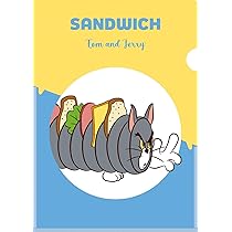 Amazon | トムとジェリー(EAT,EAT,EAT) ポケット付きクリア